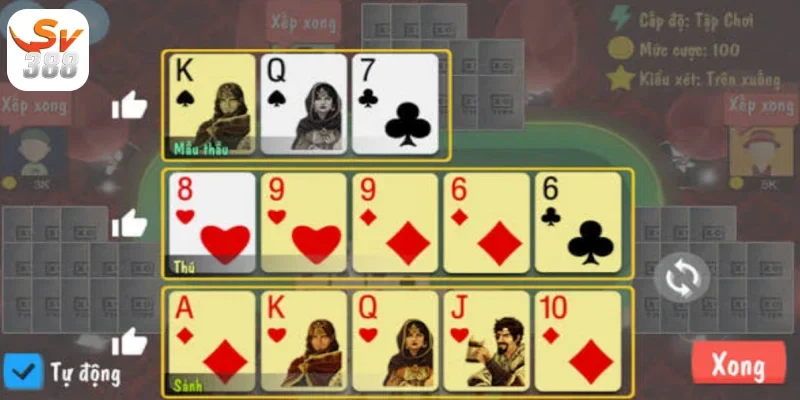 Bài Mậu Binh Sv388 Tham Gia Trò Chơi Game Bài Hấp Dẫn 3 Luật chơi Bài Mậu Binh Sv388