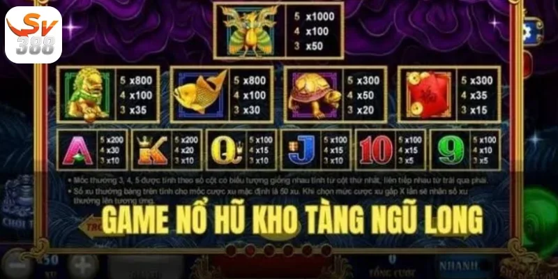 Ngũ Long – Game Slot Hấp Dẫn Tại Sv388 Giúp Bạn Thắng Lớn 4 Ngũ Long là một thể loại game slot nổi tiếng
