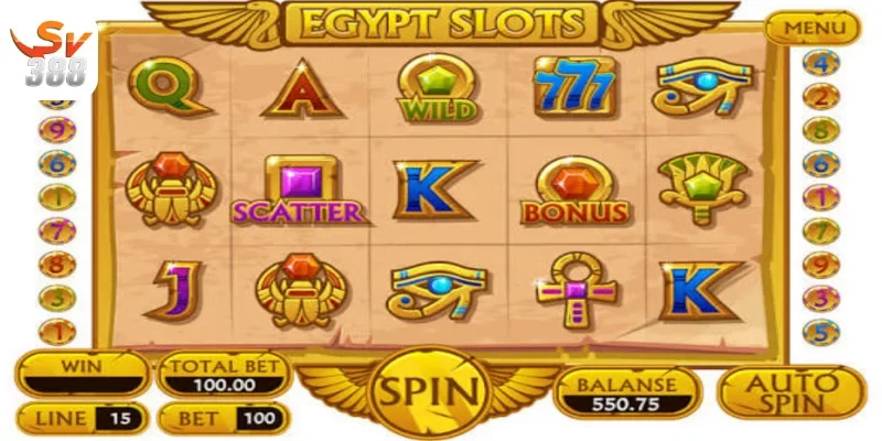 Ai Cập – Trò Chơi Slot Hấp Dẫn Nhất 2025 Tại Sv388 4 Ai Cập là một trò chơi cá cược đặc biệt hấp dẫn